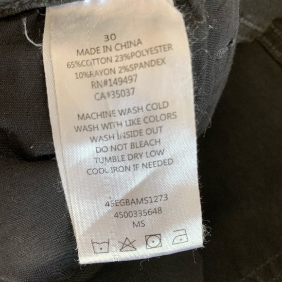 Dam Edelman Stiletto Pants Sz 30 - Picture 5 of 7